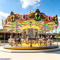 Manège pour enfants, équipement de parc d'attractions, manège à chevaux