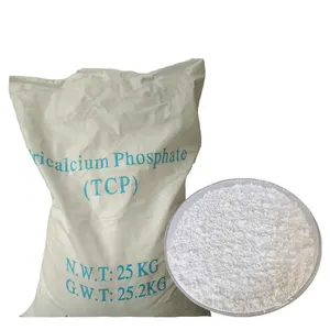 Additif pur E341iii TCP de poudre de phosphate tricalcique de catégorie comestible pour la nourriture et la boisson