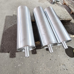 Con lăn thép không gỉ Con lăn thép carbon Con lăn thép mạ kẽm không được cấp nguồn Con lăn in con lăn lõm lồi - Product Image 3