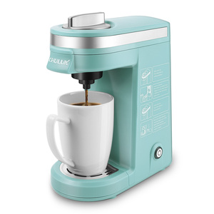 Mini 2-in-1 Single Serve <strong>Coffee</strong> <strong>Maker</strong> K <strong>Cups</strong> Ground <strong>Coffee</strong> Portable Hotel Household RV Travel Capsule Machine Electric Powered - Product Image 4