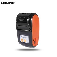 Qualité stable, mini imprimante thermique portable de 58 mm avec papier thermique, capacité de batterie personnalisée, pas cher en stock
