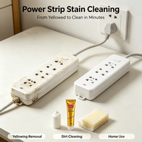 Pâte nettoyante multi-surfaces G3Hu, éliminateur de saleté et de traces noires non corrosif pour prises et interrupteurs
