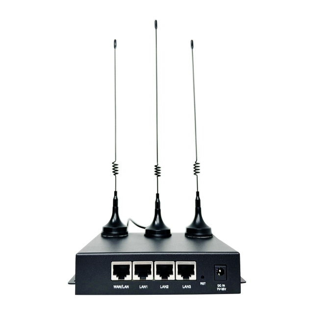 Industrial 4G LTE Router MT7628 Chip 2.4G Voltage 7-35V 300Mbps 4G Wifi Route with Sim Card Slot