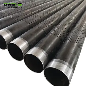 High Quality API 5CT Staggered Perforated Steel Well Casing Pipe for water/oil well drilling