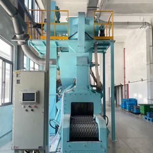 <span class=keywords><strong>Machine</strong></span> de polissage de roue de fabricant de <span class=keywords><strong>machine</strong></span> de grenaillage de convoyeur à bande de grillage de productivité élevée - Product Image 1