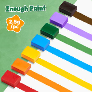 Livre de coloriage à l'aquarelle portable Joycat pour enfants, pour la maternelle, thème des métiers, livre de coloriage à l'eau - Product Image 5