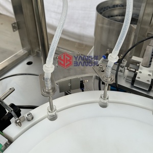 Automatic 3ml 10ml Glass Vial Filling and Sealing Machine 2 Nozzles <b>Stoppering</b> Capping Glass <b>Bottle</b> Filling Machine - Product Image 5