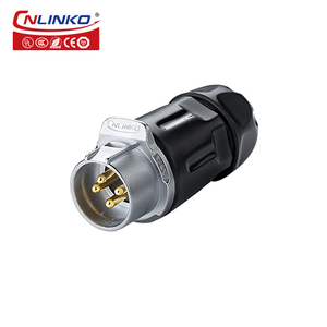 Cnlinko M20 Công Nghiệp 4 Pin IP68 Không Thấm Nước Kết Nối Điện Kết Nối Điện 500V AC Cắm Ổ Cắm Cho Tự Động Xe Đạp Điện - Product Image 6