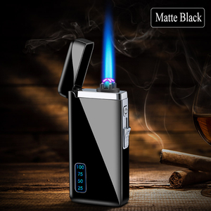 Windproof Đa Năng Turbo Jet Torch Nhẹ Hơn USB Sạc Plasma Kép Arc Điện Nhẹ Hơn Ngọn Lửa Điều Chỉnh Butan - Product Image 6