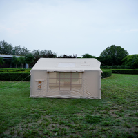 Tente gonflable d'extérieur personnalisée 4 saisons en tissu épais, grande tente de camping, vente en gros