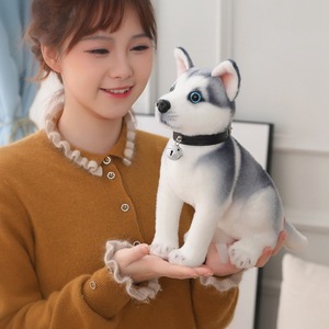 Simulazione Husky <span class=keywords><strong>Dog</strong></span> peluche giocattolo barboncino Bichon Frise Pug <span class=keywords><strong>Chihuahua</strong></span> Shiba Inu Bull Terrier imbottito bambola di animali cuscino per bambini regalo - Product Image 4