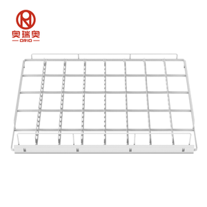 Étagère en treillis métallique personnalisable avec séparateur pour supermarché, <span class=keywords><strong>rayonnage</strong></span> de gondole - Product Image 5