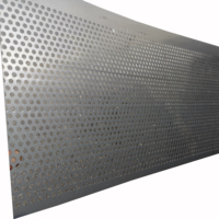 Tôle perforée en acier inoxydable de 0,5 mm et 3 mm avec services de soudage et de pliage