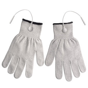 Masajeador de Manos para <span class=keywords><strong>Fisioterapia</strong></span> de Uso Doméstico Konmed 510k, Guantes Conductivos <span class=keywords><strong>TENS</strong></span> Duraderos de Fibra de Plata y Nailon - Product Image 6