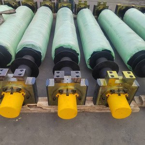 Cao su-tráng Con lăn chất lượng cao Nhà cung cấp cao su băng tải con lăn <span class=keywords><strong>Polyurethane</strong></span> con lăn cao su - Product Image 3