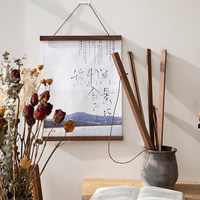 Cadre photo en bois de haute qualité, magnétique, pour affiches personnalisées, bannière murale suspendue pour la décoration intérieure