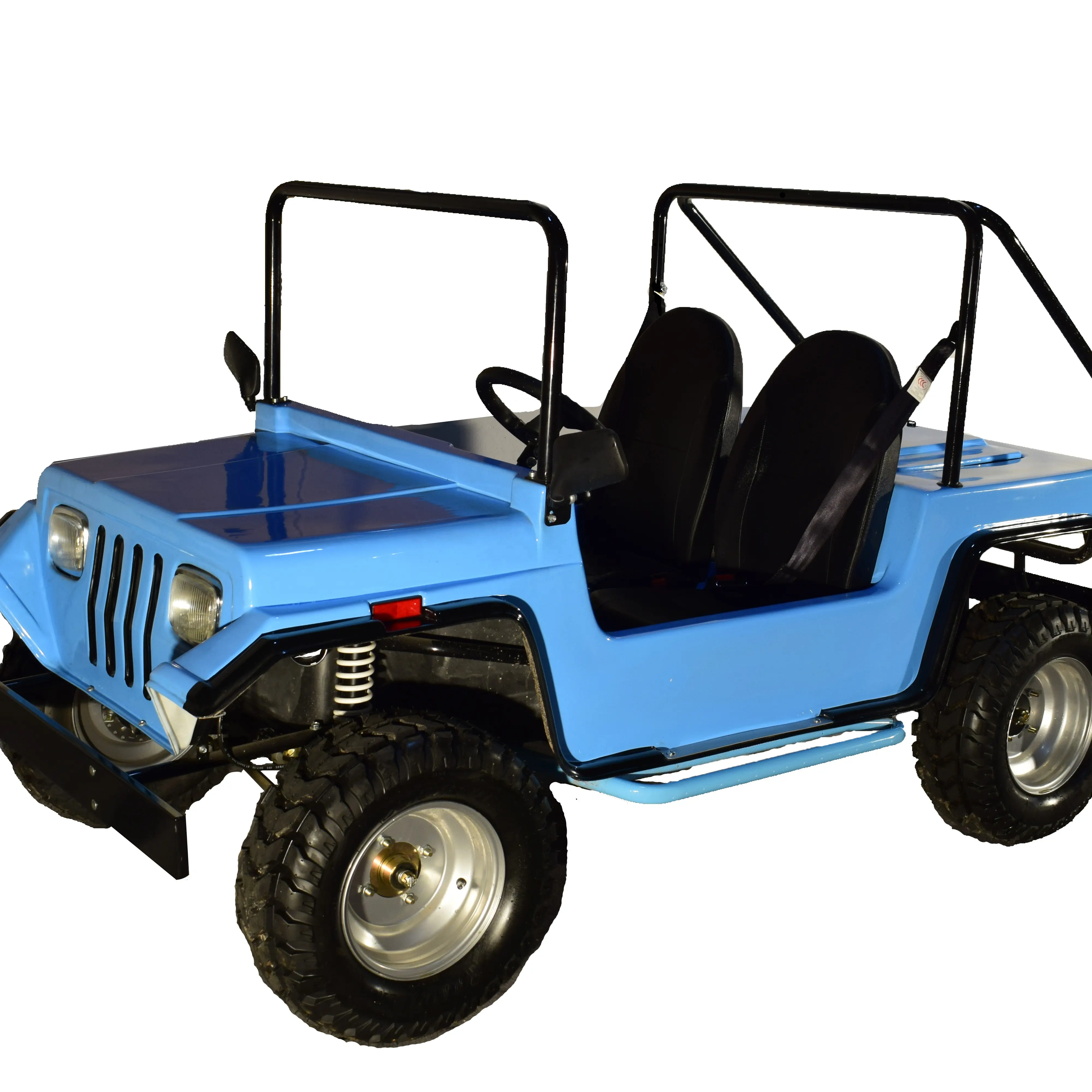 Toptan fabrika paice zincirli tahrik sistemi quad motosiklet ucuz yetişkinler için 125cc benzinli mini jeep