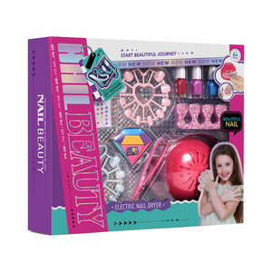 Superbe cadeau - Mini sèche-ongles <span class=keywords><strong>pour</strong></span> enfants, outils <span class=keywords><strong>pour</strong></span> les ongles, kit <span class=keywords><strong>de</strong></span> jeu <span class=keywords><strong>de</strong></span> séchage <span class=keywords><strong>pour</strong></span> les jolies filles, ensembles <span class=keywords><strong>de</strong></span> jouets <span class=keywords><strong>de</strong></span> <span class=keywords><strong>maquillage</strong></span> DIY <span class=keywords><strong>pour</strong></span> les petites filles - Product Image 1
