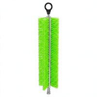 Brosse filtrante triangulaire pour bassin, brosse filtrante pour écloserie, poils en PP pour bassin à poissons