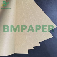 100g 120g Semi - Extensible Brown Unbleached Sack Kraft Paper for 2-ply or 3-ply Cement Bag