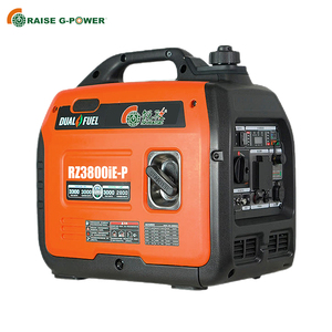 Generador Portátil Dual RZ3800iE-P 220V/110V CA 12V Motor de 4 Tiempos Ligero para Acampar al Aire Libre 60Hz/50Hz - Product Image 1