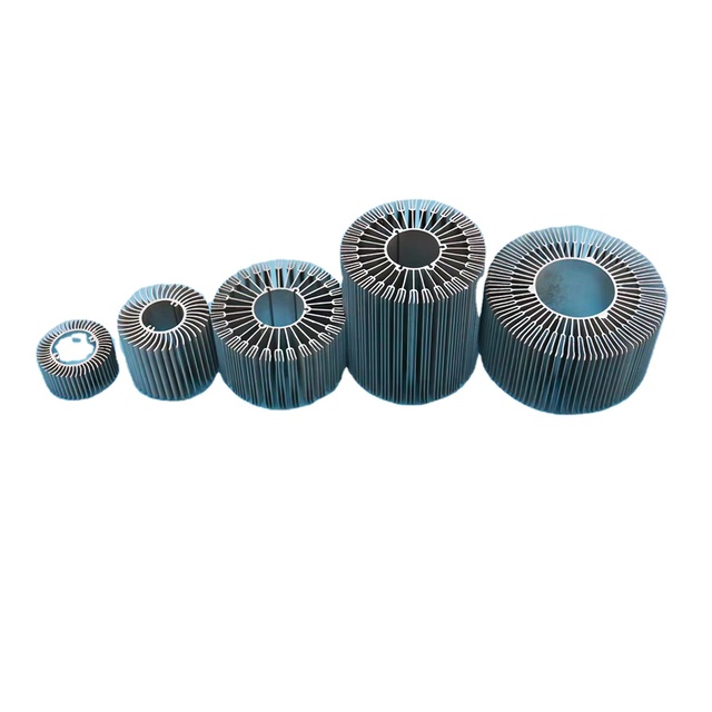 10W 20W 30W 50W Aluminum High Power LED Heatsink 50mm 60mm 90mm 100mm