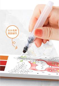 Ensemble <span class=keywords><strong>de</strong></span> blocs <span class=keywords><strong>de</strong></span> coloriage à la gouache pour enfants personnalisés, <span class=keywords><strong>livre</strong></span> <span class=keywords><strong>de</strong></span> peinture à l'aquarelle à thèmes variés avec pigments intégrés, commandes en gros OEM/ODM acceptées - Product Image 5