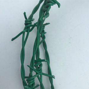 Fil <span class=keywords><strong>barbelé</strong></span> enduit de PVC, bobine de fil de fer en acier inoxydable, matériau durable, différentes tailles disponibles, fabriqué en Chine - Product Image 2