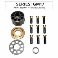 GM17 Hydraulic Repair Kit Cylinder Block Valve Plate Retainer Plate Piston Set Bearing Ring GM17