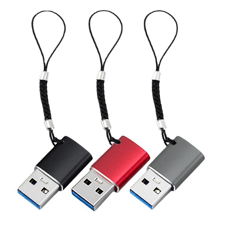 Best Selling Portable usb 3.0A male to usb 3.1C female otg adapter For USB 2.0/3.0 HUB and Laptop Mobile Phone