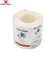 Étiquette autocollante personnalisée en vinyle holographique durable et imperméable pour les bouteilles de boissons, de bougies et de vin