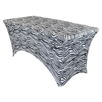 Nappe au design personnalisé de haute qualité Spandex couvre-lit de massage des cils drap de lit de beauté