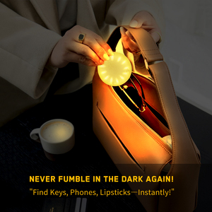 Tùy chỉnh chất lượng cao phong cách đơn giản USB C sạc Led ba lô ánh sáng với cảm biến cảm ứng mini xách tay túi đèn LED ánh sáng Ví - Product Image 2