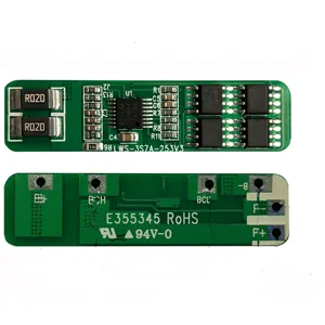 LWS-3S7A-253V1-L44*W12*T3mm rohs 94v0 11.1v liion bms 3s 7a for 3s lifepo4 battery pcb pcm 9.6v 7a