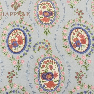 Tissu <span class=keywords><strong>en</strong></span> coton imprimé floral Liberty de haute qualité HAPPEAK, finition soyeuse et douce, pour pyjamas - Product Image 4