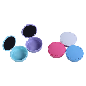 Popolare Scatola/Custodia per Apparecchio Dentale in Plastica Decare con Specchio - Product Image 3