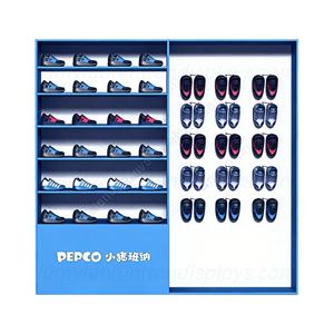 Vitrina de Madera Maciza para Ropa y Zapatos Infantiles, con Estantes y Ganchos, para Tiendas Infantiles - Product Image 3