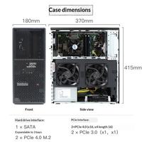 Lenovo ThinkStation P3 Gen2 Tower Workstation Desktop Ultra9-285K SSD+HDD Bisnis/Kantor/Desain/Pendidikan/Hiburan Rumah