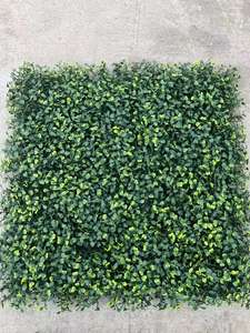 Plante en bois mur gazon artificiel décoration gazon mur panneaux de toile de fond faux aménagement paysager <span class=keywords><strong>haie</strong></span> clôture feuilles vertes Greenleaf - Product Image 2