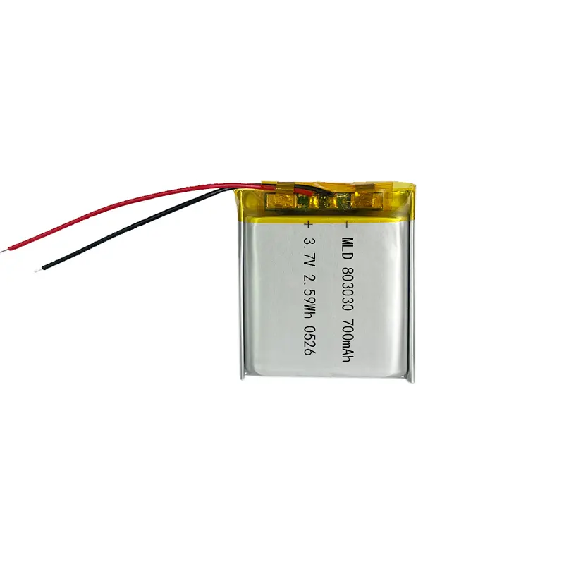 Ready to Ship 803030 3.7v 700mAh Renewable Energy Scale Battery Beauty instrument Lithium Li-Polymer Batteries