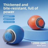 Balle de jeu intelligente, auto-entretenante, anti-stress, extra-épaisse, résistante aux morsures, modes multiples, balle de jeu automatique