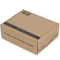 Codificador de Transmisión de Video IP HDMI URay de 4 Canales HEVC H.264, Codificador IPTV H.264 Compatible con RTSP RTMP UDP HLS