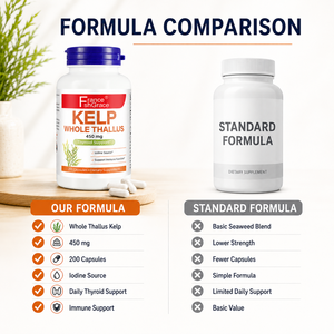 Suplemento de Algas Marinas Shecome de Marca Privada, 450 mg, Apoya la Función Inmunitaria para Adultos, Cápsulas de Algas Marinas para el Cuidado de la Salud - Product Image 4