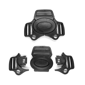 <span class=keywords><strong>1</strong></span> pulgada de plástico fuerte hebilla de 5 puntos, clip de arnés, hebilla de cinturón de seguridad de 5 puntos para cochecito de bebé, reemplazo de asiento de coche infantil - Product Image 5