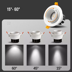 4 אינץ 12W CRI90 + Dimmable COB Downlight לבחירה 3CCT 3000K/4000K/5000K גבוה איכות שקוע LED Downlight 100-120V - Product Image 4