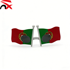 Gafas con Forma de Bandera en Oferta, Gafas de Sol de Plástico para Fanáticos del Fútbol, Accesorios Divertidos para Fiestas y Fotografía - Product Image 3