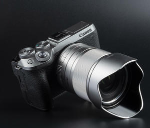 VILTROX 23MM F1.4 EF-M 포트 렌즈 광각 고정 초점 자동 올 메탈 실버 비풀프레임 - Product Image 4