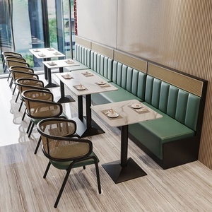 Cà phê cửa hàng phòng ăn gỗ Bảng và ghế cho nhà hàng thương mại công cộng thiết kế đồ nội thất - Product Image 3