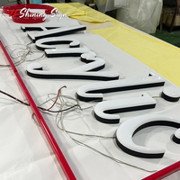 Enseigne en lettres néon acryliques personnalisables avec design lumineux 3D pour la décoration de la maison et les événements festifs