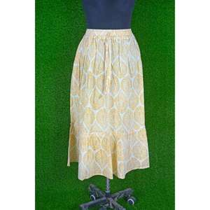 Falda Nueva de Alta Demanda con Estampado Artesanal, Faldas de Algodón para Verano, Faldas Florales, Ropa Étnica para Mujer, Talla Personalizada, Precio al por Mayor - Product Image 5